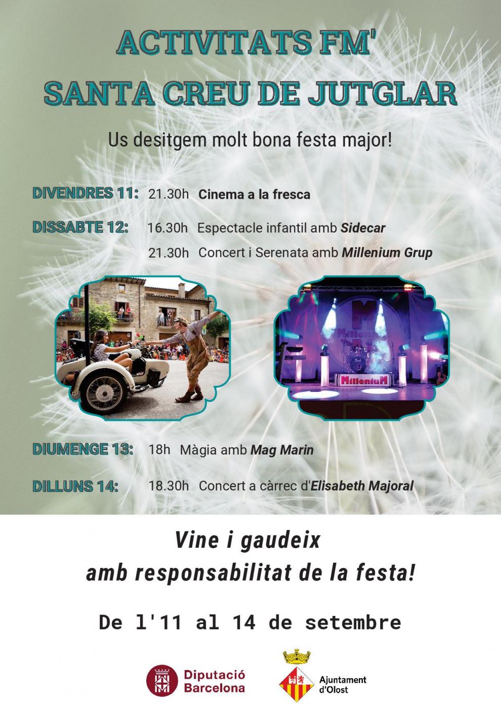 Tot a punt per la Festa Major de Santa Creu de Jutglar